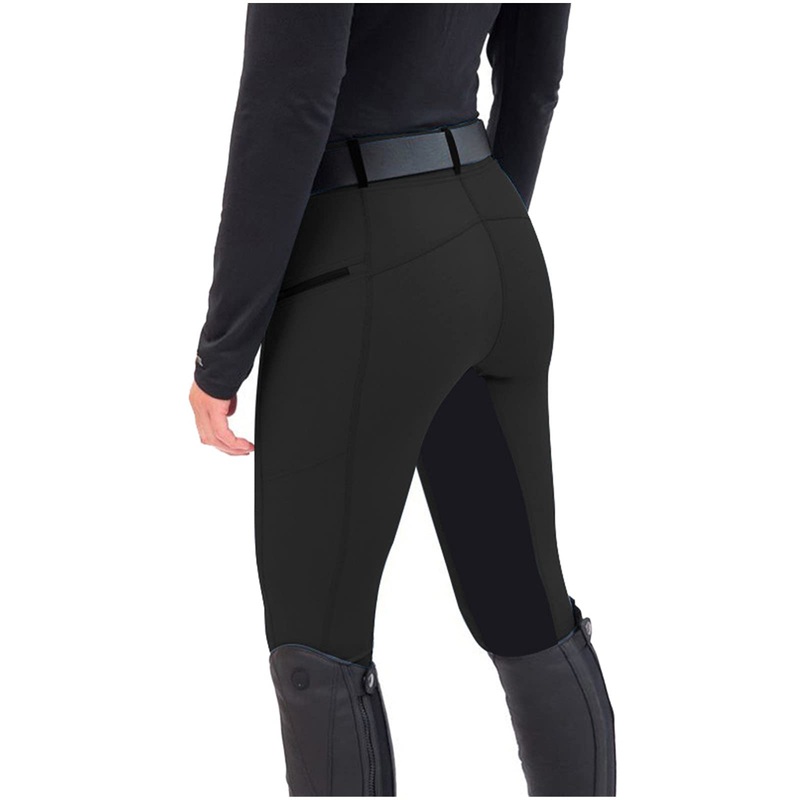Compare sanahy women’s black riding pants equestrian breeches horse riding tights knee-patch horseback belt loops pockets yoga leggings tights(,l) products from over 25,000 stores