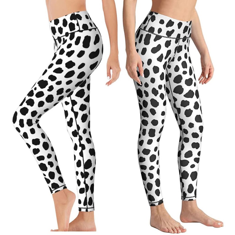 Compare yaateeh women’s dalmatian dog pattern high waist yoga pants tummy control work products from over 25,000 stores