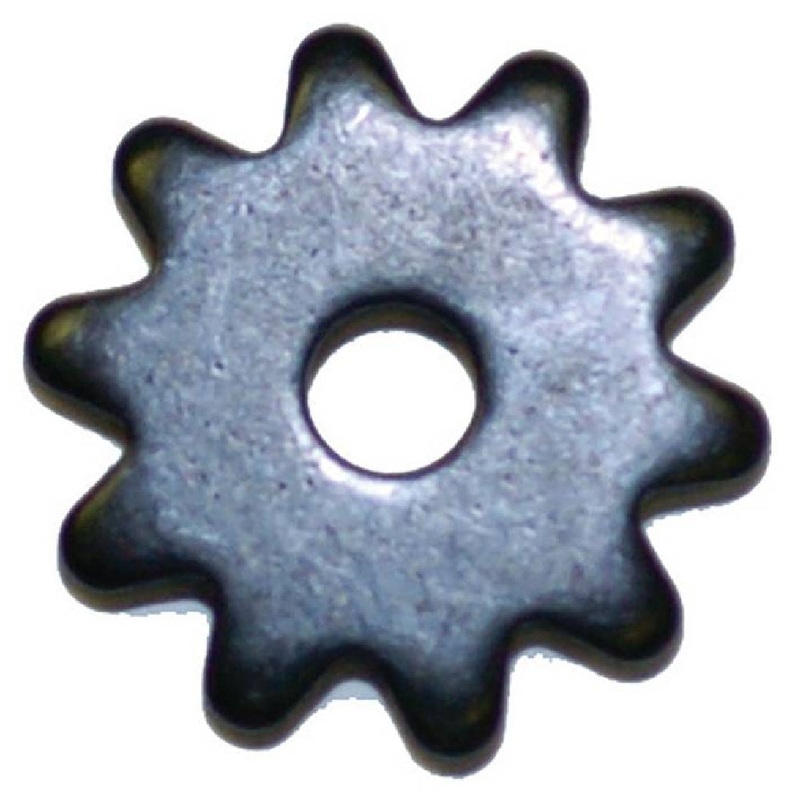 Black Satin 10 Point Rowel