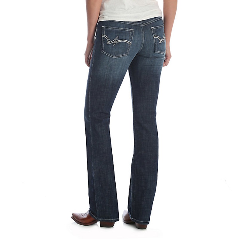 Wrangler Women’s Bootcut Jean|Dark Wash|0|1|3|5|7|9|11|13|15|17|19