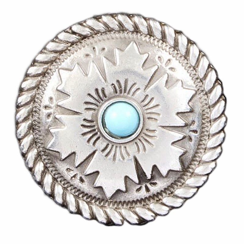 Mesa Round Concho|Chicago Screw|Wood Screw