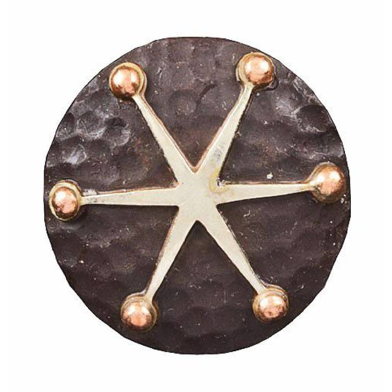 6 Point Copper Star|1″|1 1/2″|Wood Screw|Chicago Screw