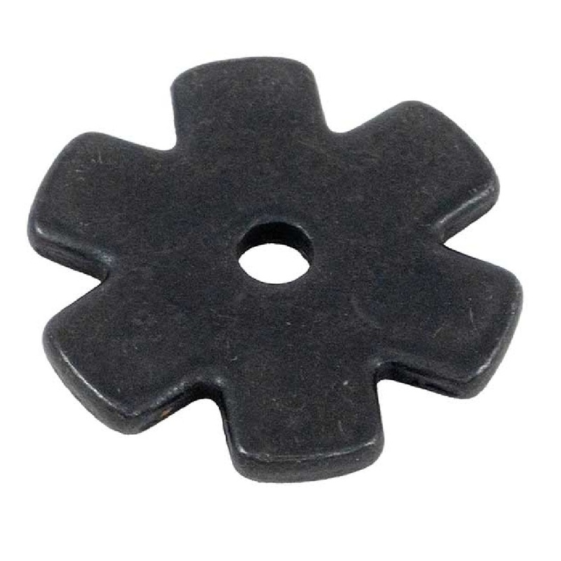 6pt Rowel|Black|Antique