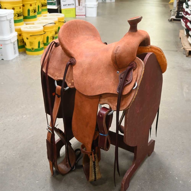 14.5 TESKEY’S STRIP DOWN RANCH SADDLE