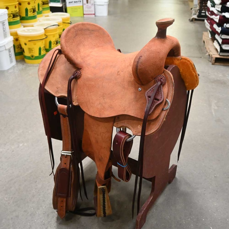 15 TESKEY’S STRIP DOWN RANCH SADDLE
