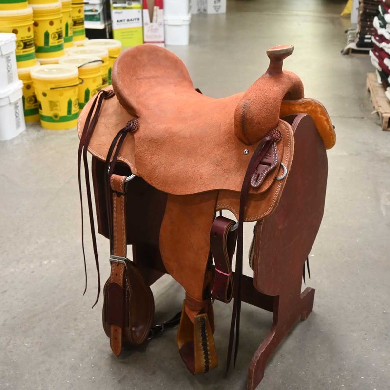 16.5 TESKEY’S STRIP DOWN RANCH SADDLE