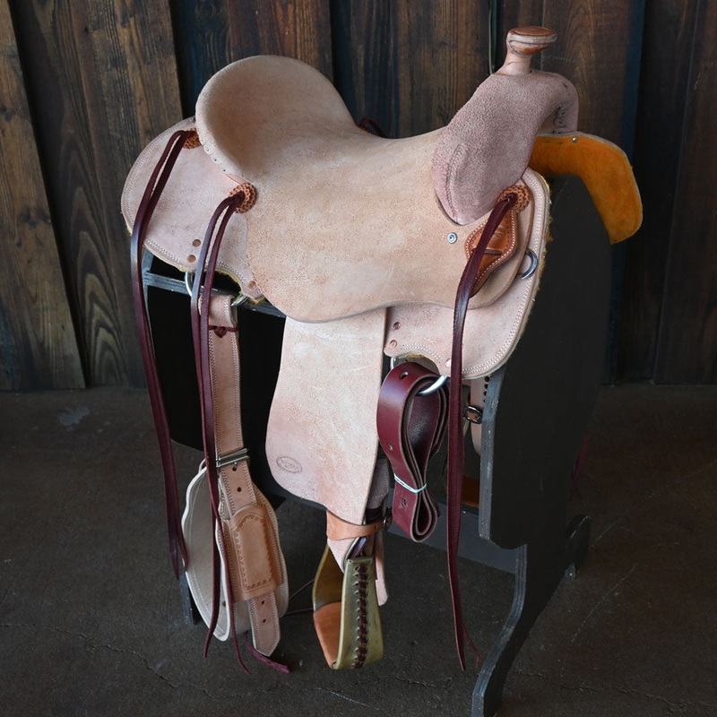 16 TESKEY’S STRIP DOWN RANCH SADDLE