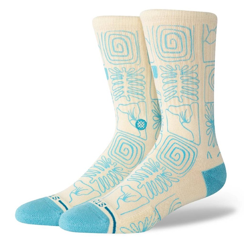 Stance Men’s Tested Everywhere Crew Socks – Canvas