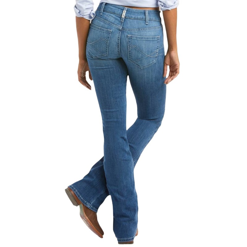 Ariat Women’s R.E.A.L Patricia Mid Rise Jean