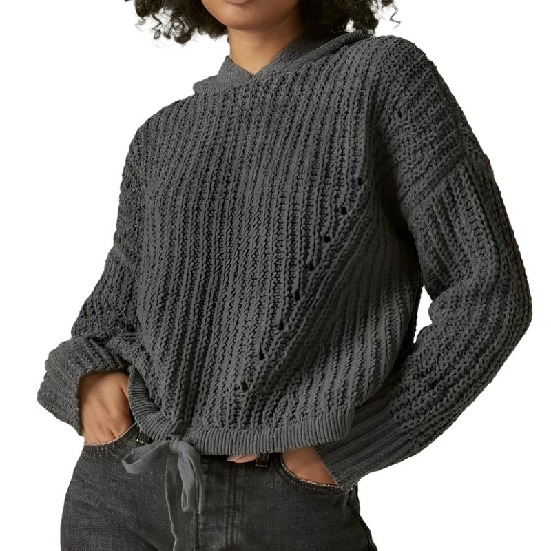 Lucky Brand Chenille Hoodie|XS|S|M|L