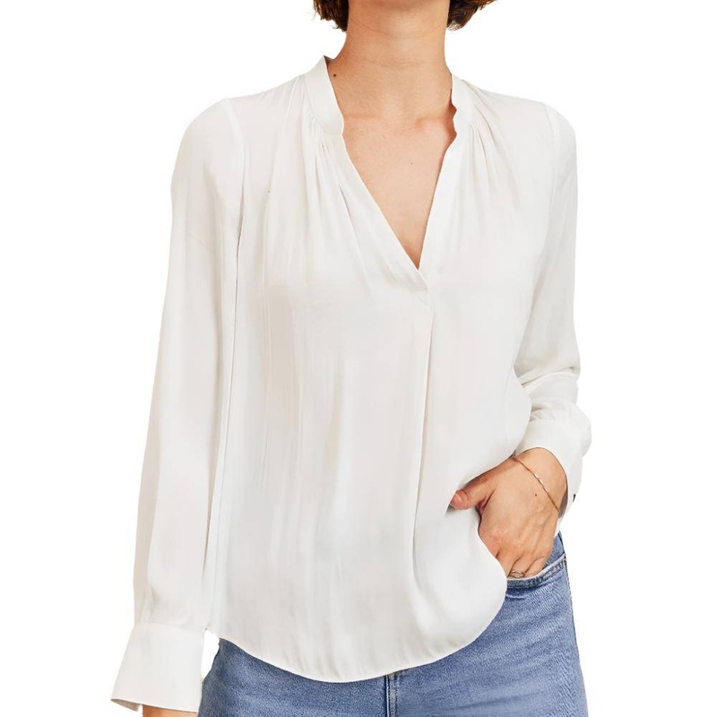 Reset Lindsey Silky Top – White