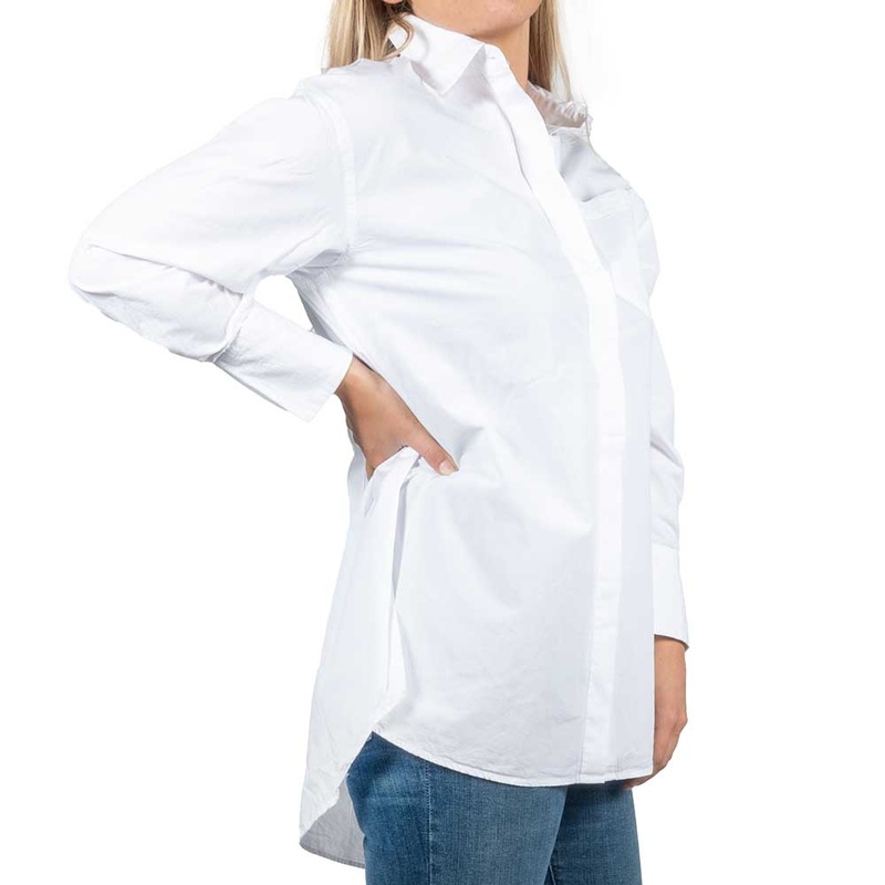 White Button Up Blouse|XS|S|M|L