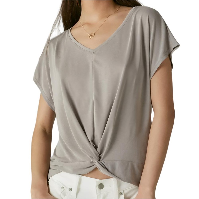 Lucky Brand Twist Front Tee|XS|S|M|L|XL