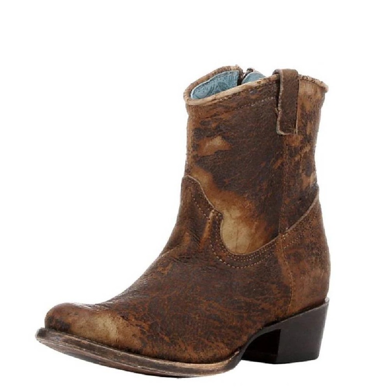 Corral Lamb Abstract Bootie|5.5|6|6.5|7|7.5|8|8.5|9|9.5|10