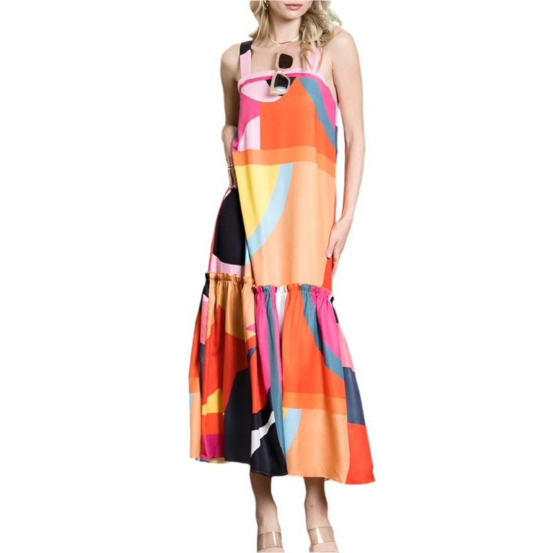 * Elegant Maxi Summer Dress – FINAL SALE