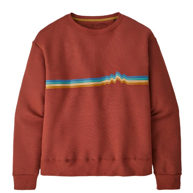 Patagonia Women’s Ridge Rise Uprisal Stripe Crew Sweatshirt