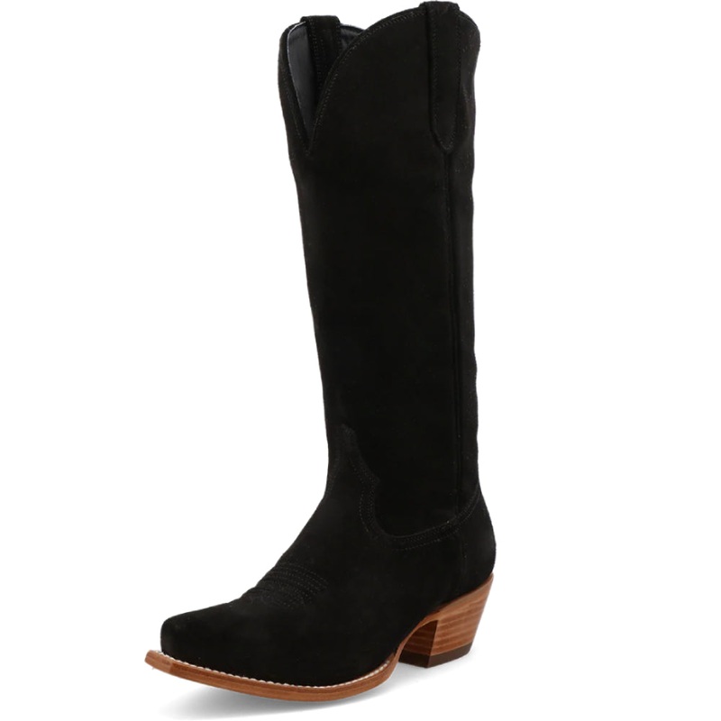 Black Star Addison Suede Boot|Black|6|6.5|7|7.5|8|8.5|9|9.5|10
