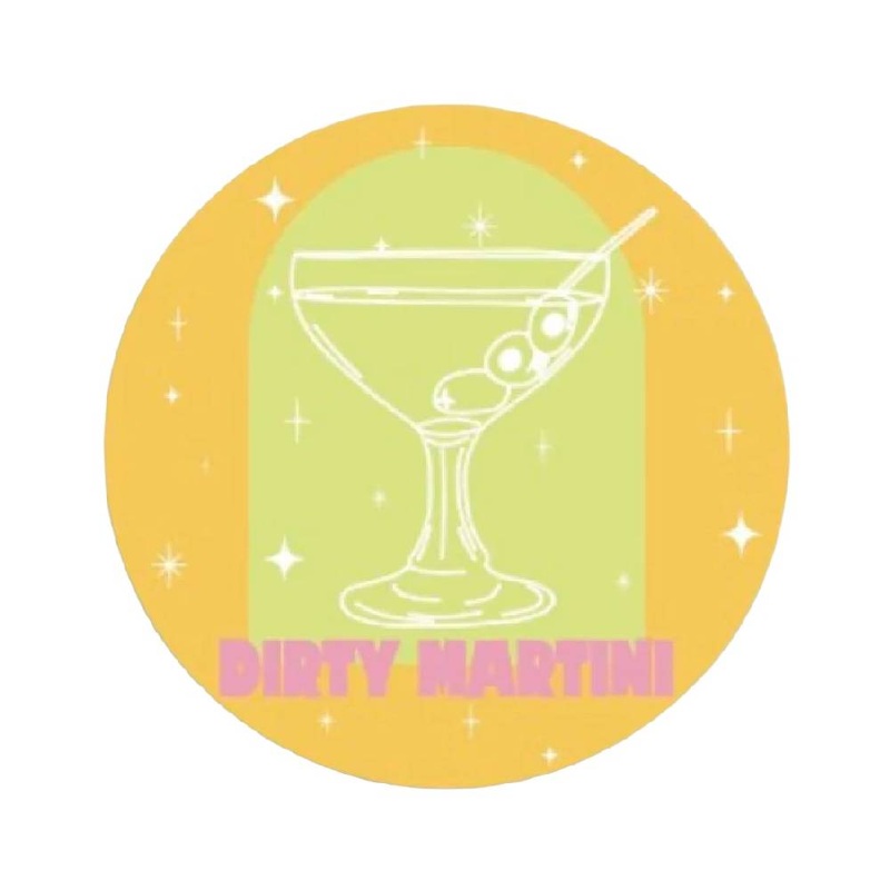 Dirty Martini Coaster – FINAL SALE
