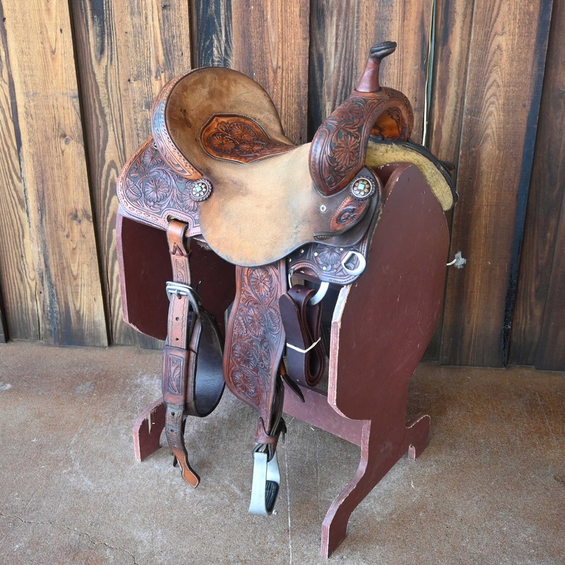 15 USED JEFF SMITH C3 BARREL SADDLE