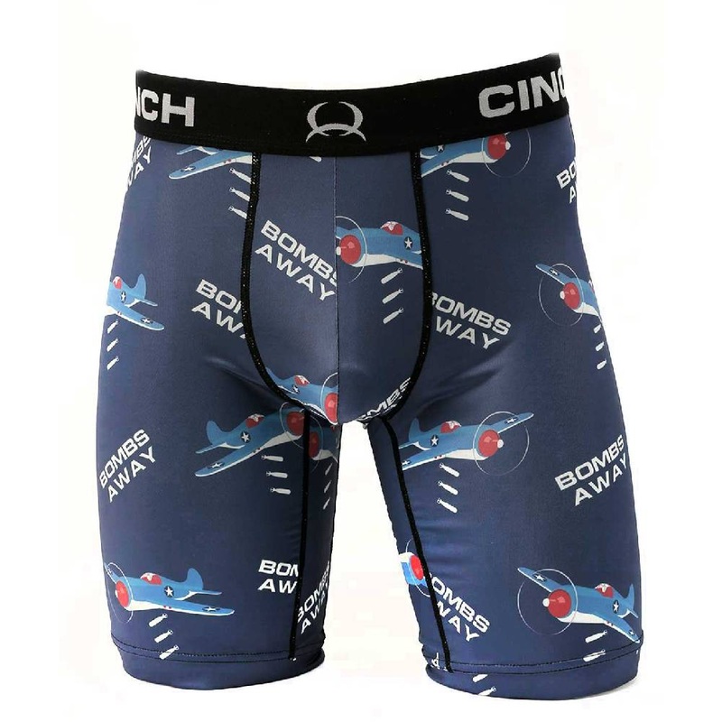Cinch Men’s 9 Bomber Boxer Brief