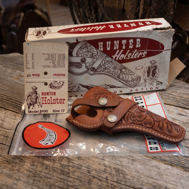 Hunter Holsters Vintage Hand Carved Gun Holster