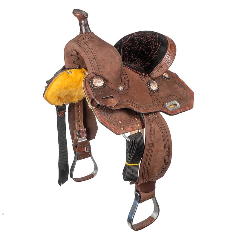 BARREL SADDLE|14″|15″|16″|17″|Red|Blue