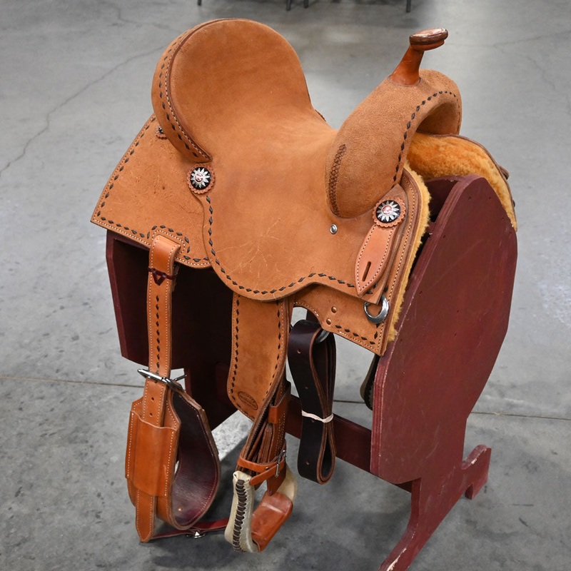 13.5 TESKEY’S BARREL SADDLE