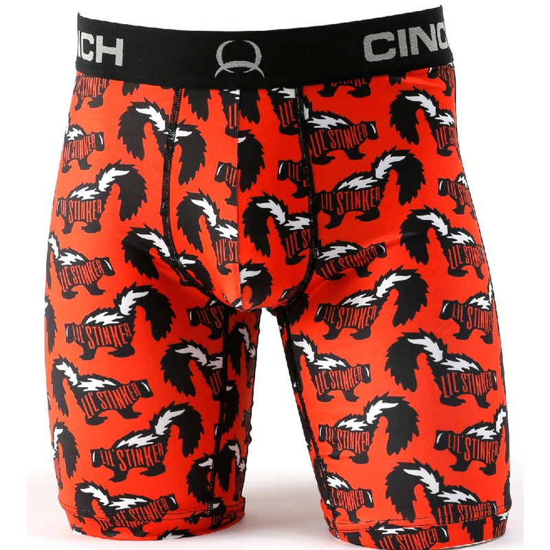 Cinch Men’s 9 Stinker Boxer Brief
