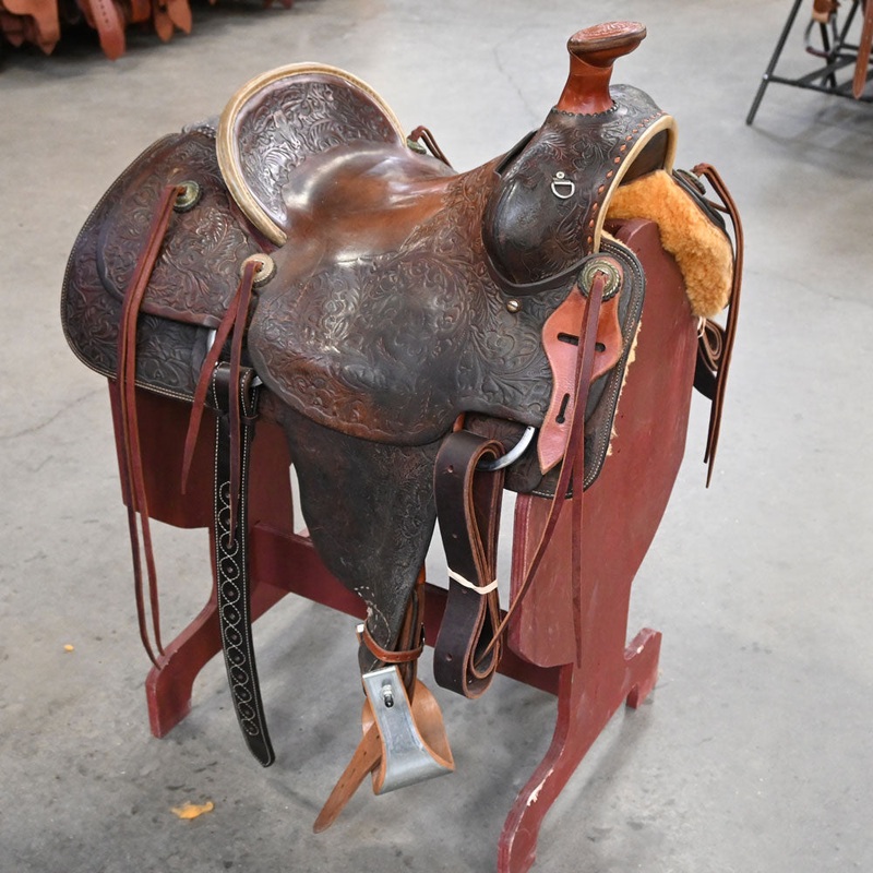 14.5 USED BOB MARRS RANCH SADDLE