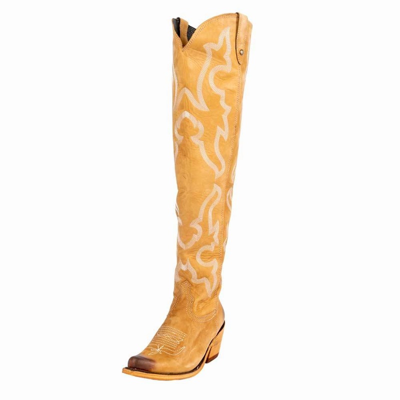 Liberty Black Allyssa Nobuck Grease Miel Boot