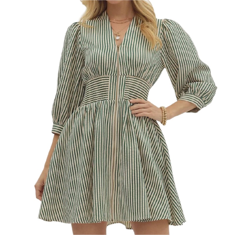 Striped Midi Dress|S|M|L