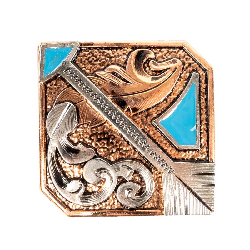 Albuquerque Arrow Concho|Chicago Screw|Wood Screw|1″|1 1/2″