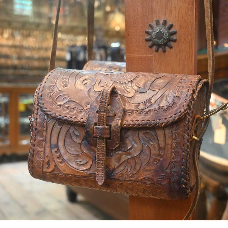 1940’s Vintage Leather Western Purse