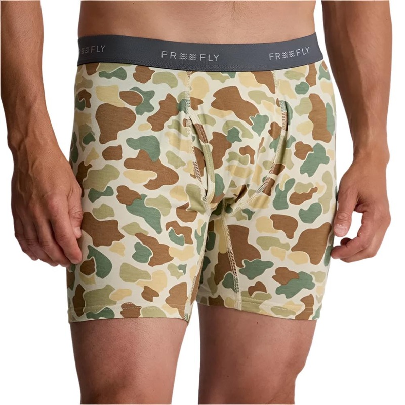 Free Fly Men’s Bamboo Motion Boxer Brief