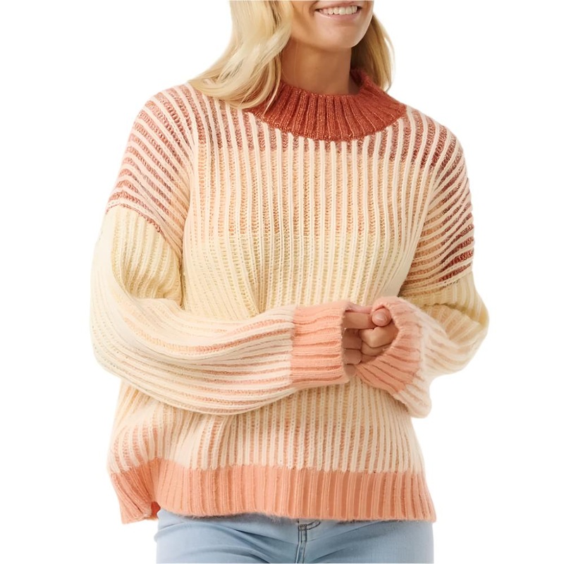 Rip Curl Women’s Soleil Rib Knit Crew Sweater