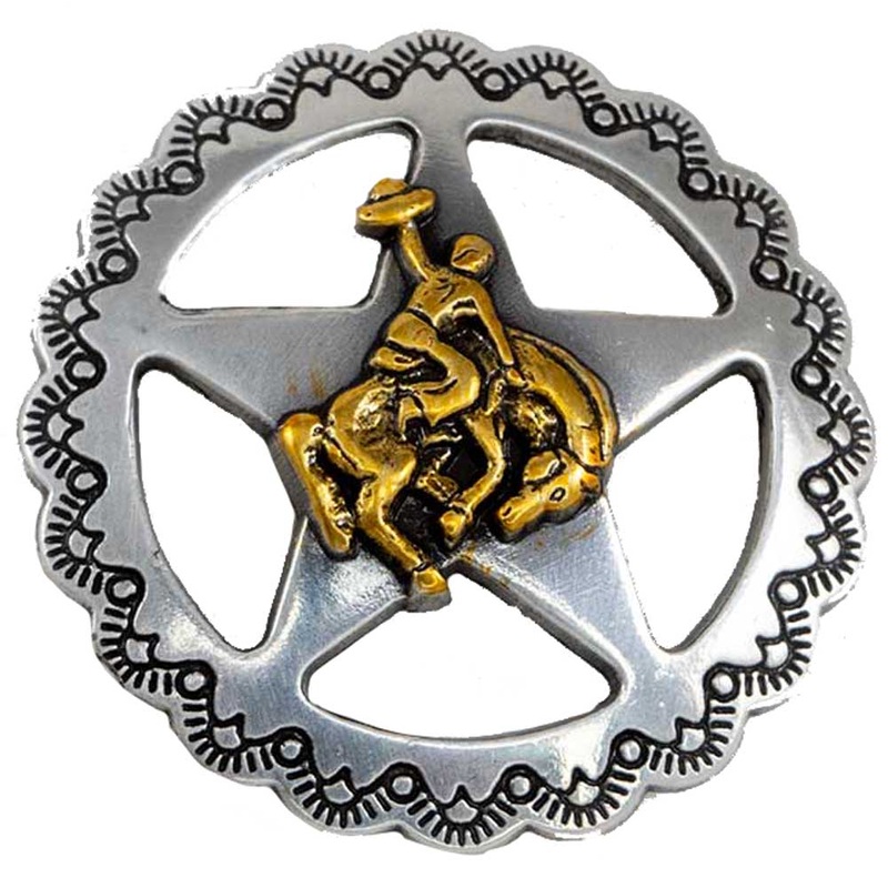 Texas Star Bronc Rider|1″|1 1/2″|Chicago Screw|Wood Screw
