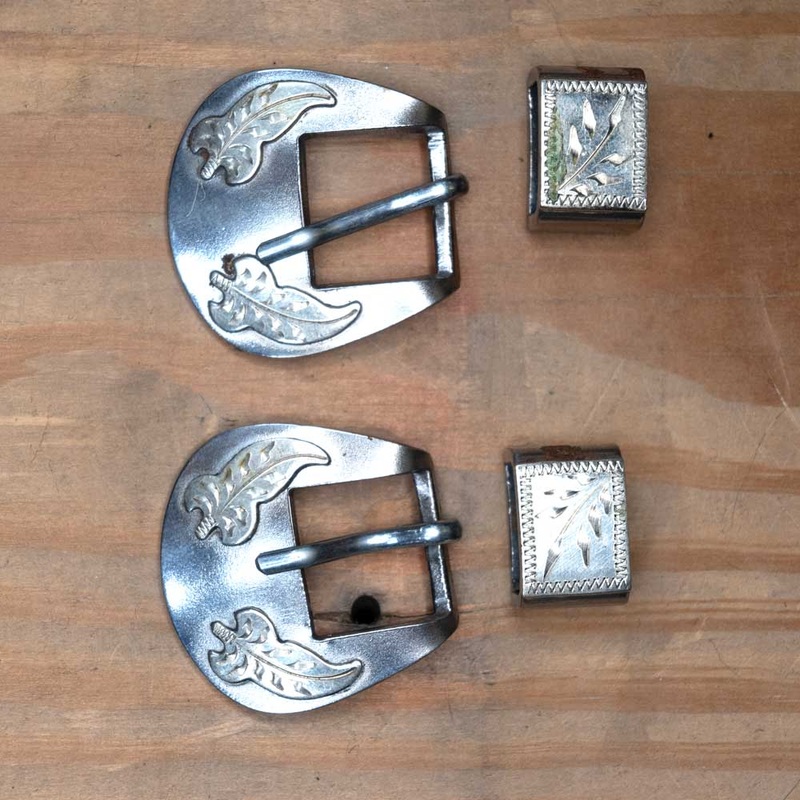 Western Headstall Buckles – Wayne Dollar Buckle _Ca356