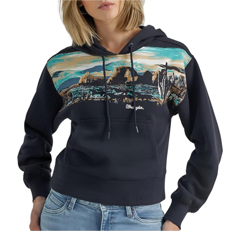 Wrangler Women’s Landscape Graphic Hoodie