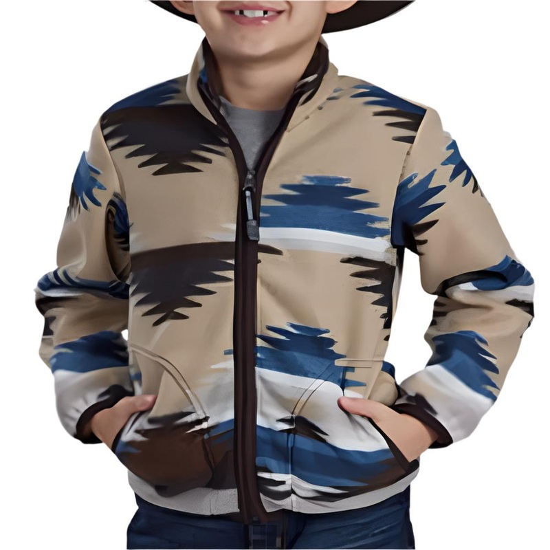 Roper Boy’s Aztec Fleece Jacket