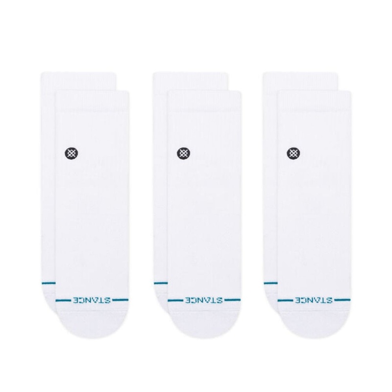 Stance Men’s Icon Quarter Socks – 3 Pack