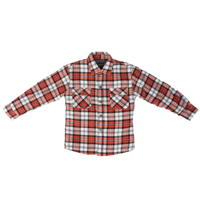 * Roper Boy’s Sherpa Lined Flannel Shirt Jacket – FINAL SALE