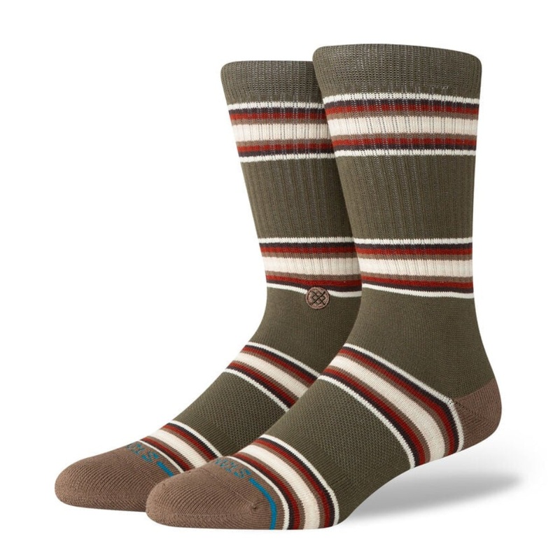 * Stance Men’s Hill Top Crew Socks – Green – FINAL SALE