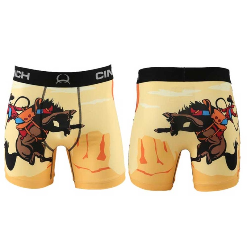 Cinch Cowboy 6 Boxer Brief|MULTI|M|L|XL|S