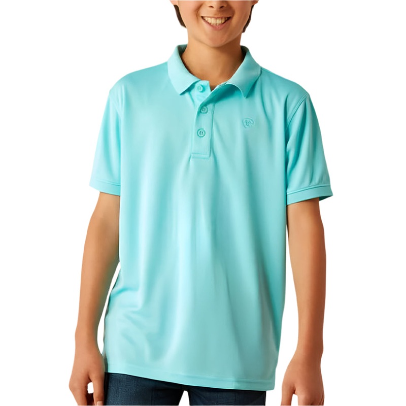 Ariat Boy’s Tek Polo|XS|S|M|L|XL