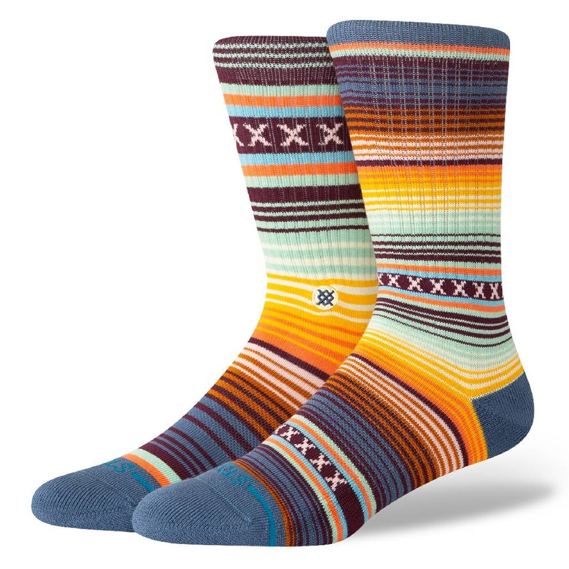 Stance Men’s Curren Crew Socks – Seablue