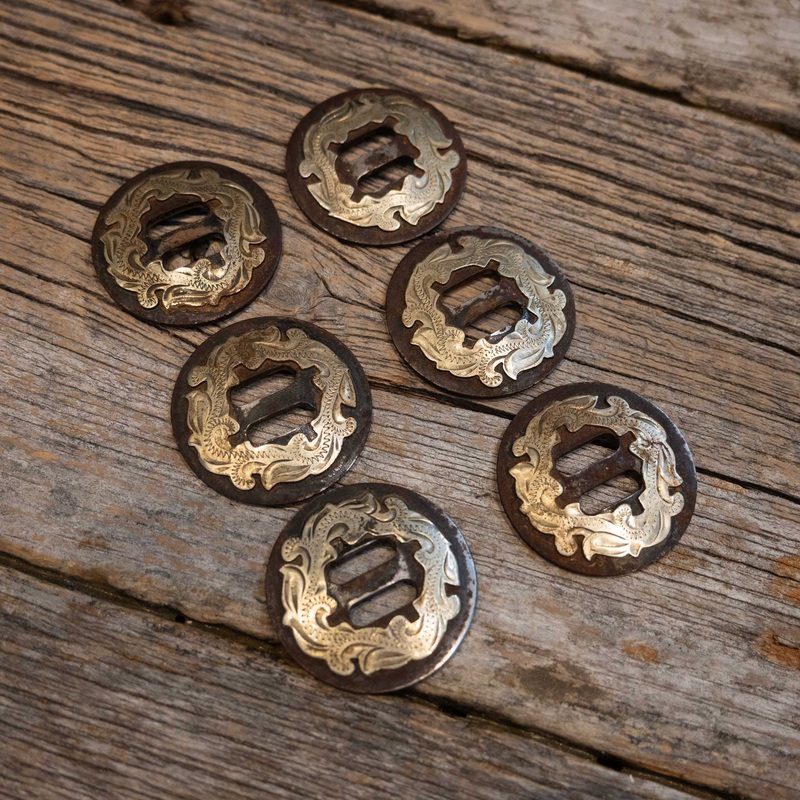WS 1 1/2 Slotted Concho Set
