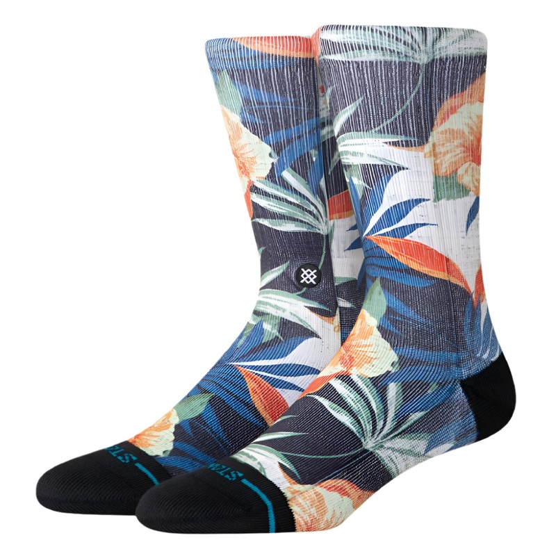 Stance Men’s Poly Blend Crew Socks – Black