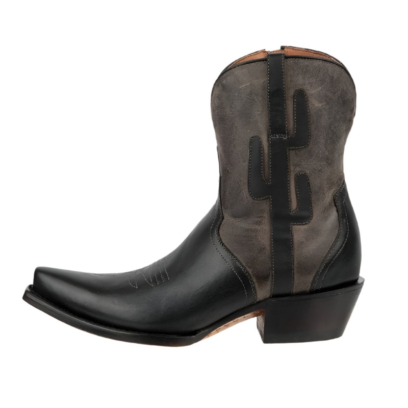 Lucchese April Prickly Plant Boot – Black