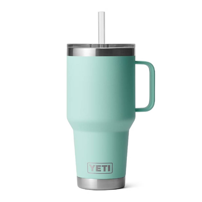 Yeti Rambler 35oz Straw Mug – Seafoam