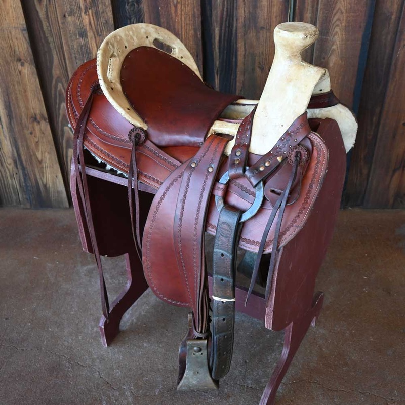 15.5 USED TIMBER CREEK MULE SADDLE